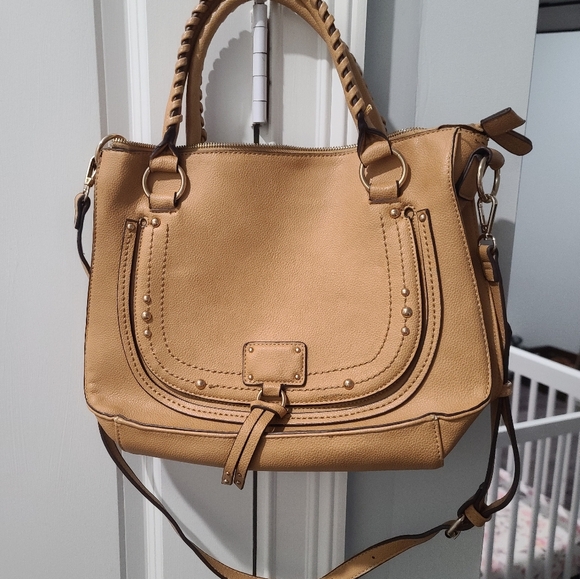 Sole society Marcie whipstitch handbag satchel - Picture 2 of 6